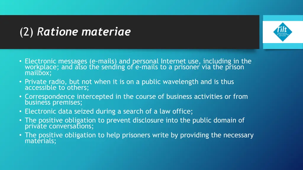 2 r atione materiae 12
