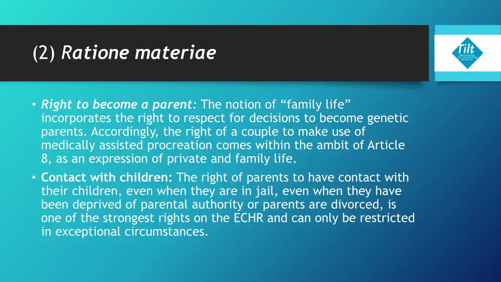 2 r atione materiae 6