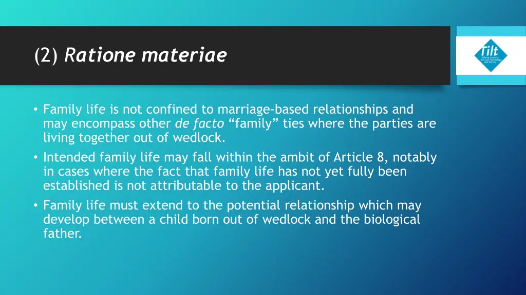 2 r atione materiae 7