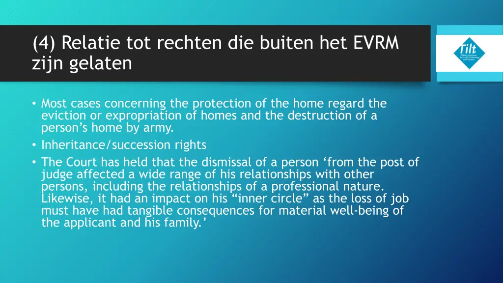 4 relatie tot rechten die buiten het evrm zijn 7