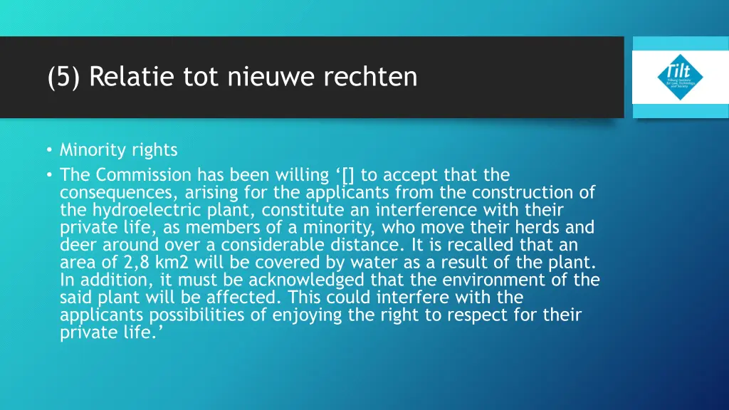 5 relatie tot nieuwe rechten 2