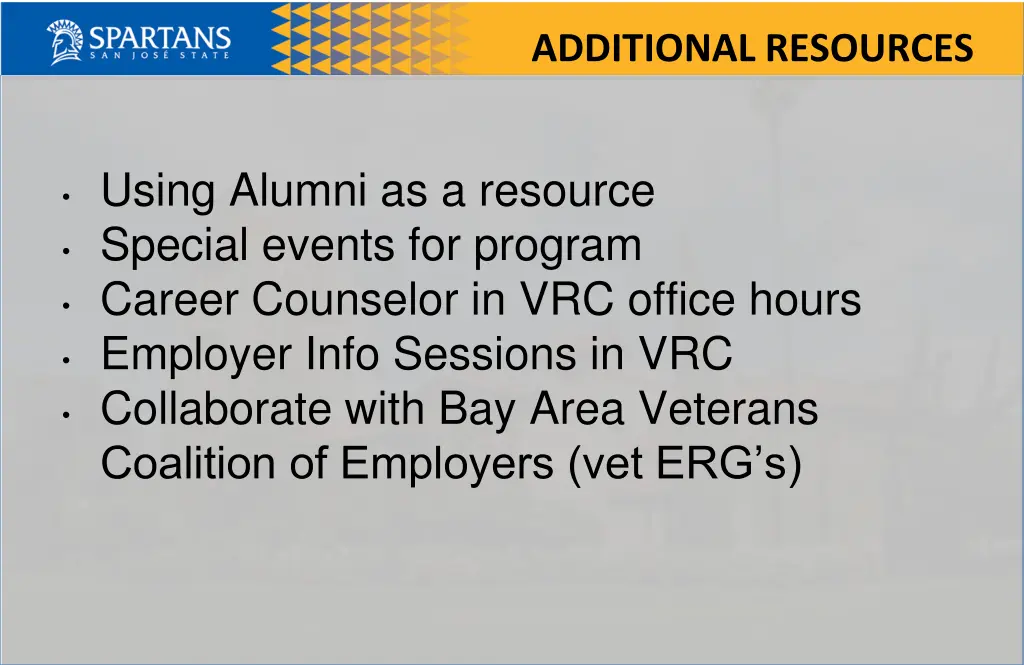 additional resources
