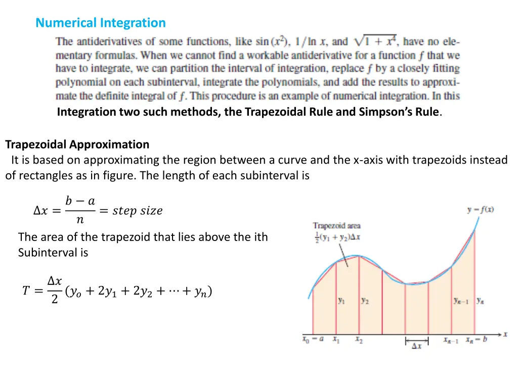 numerical integration