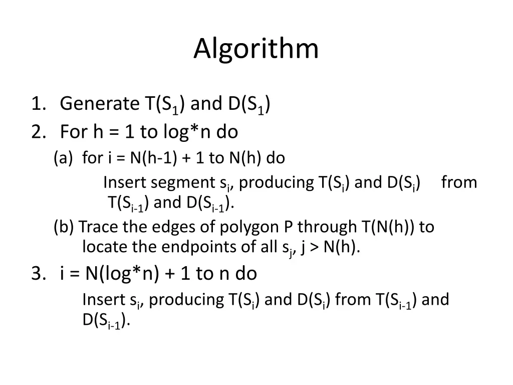 algorithm