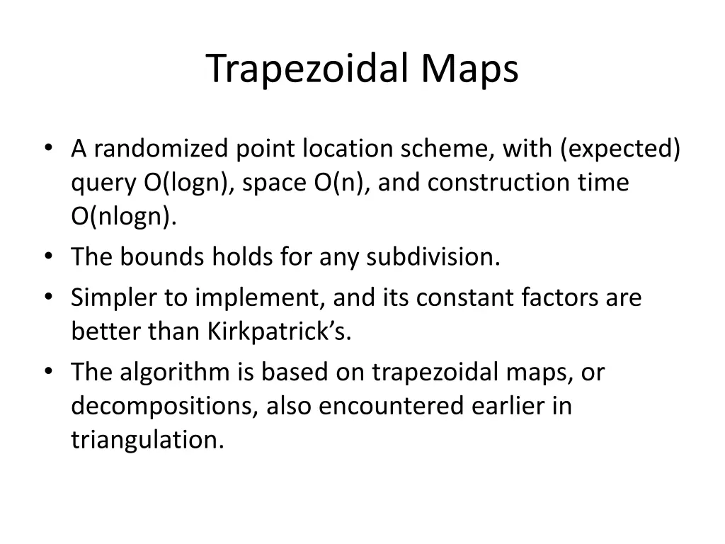 trapezoidal maps 1