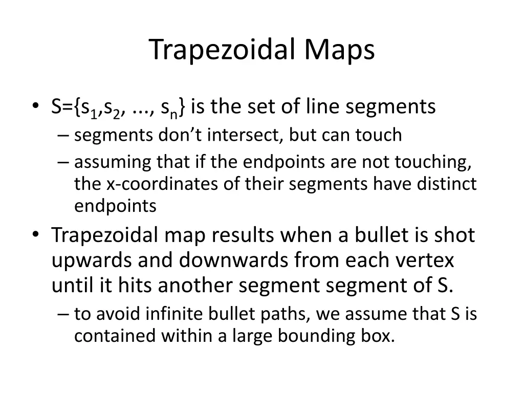 trapezoidal maps 2