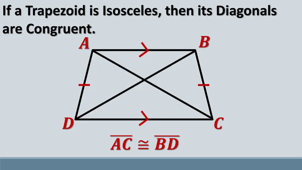 if a trapezoid is isosceles then its diagonals