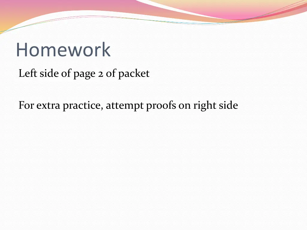 homework