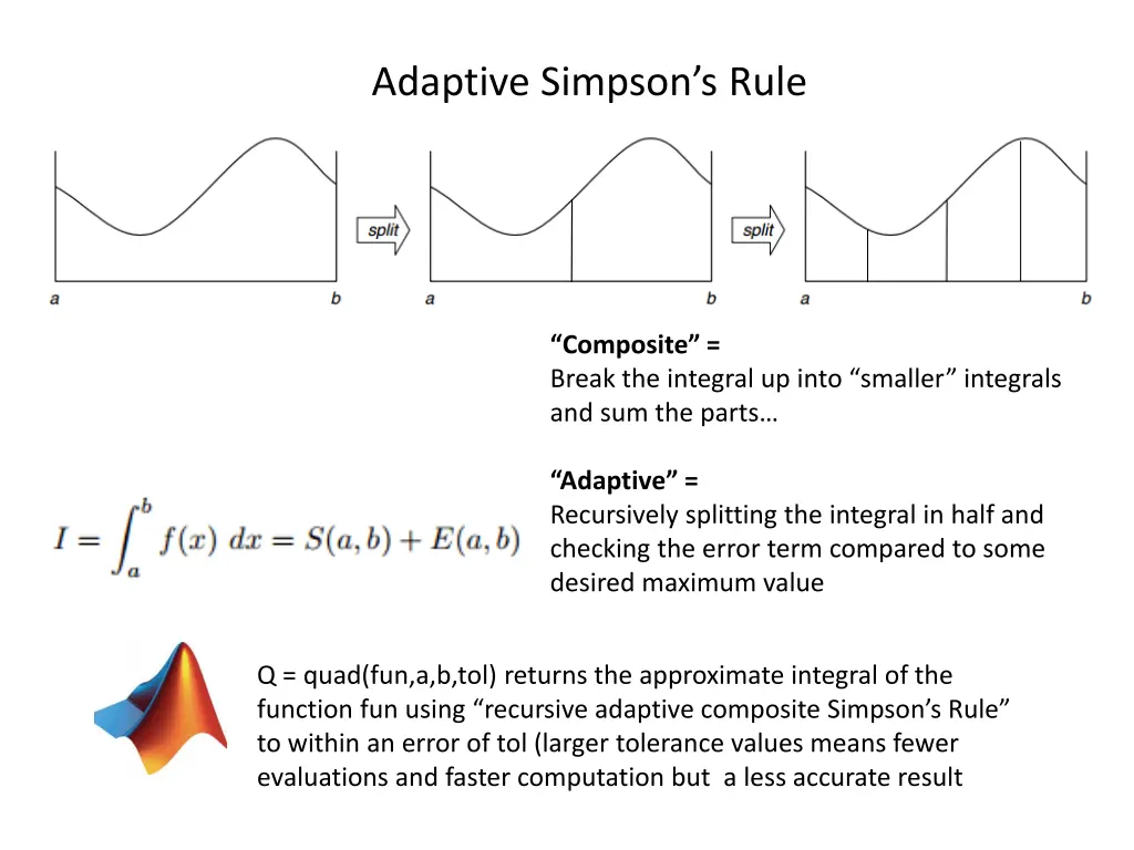 adaptive simpson s rule