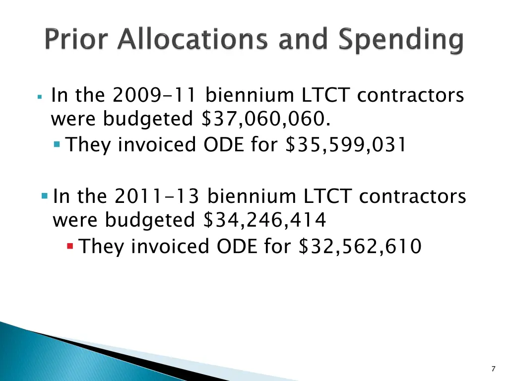 in the 2009 11 biennium ltct contractors were