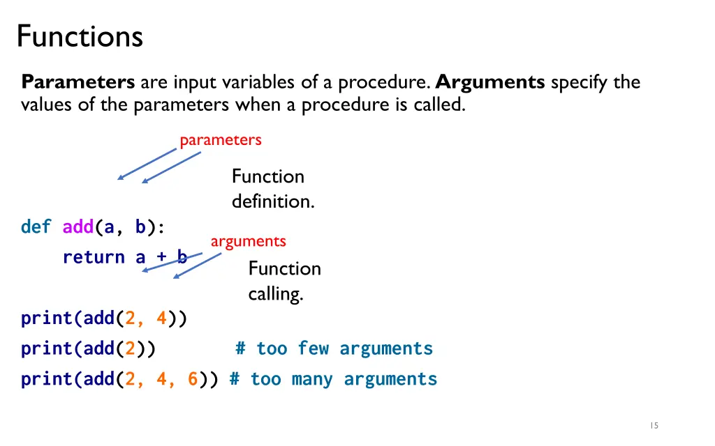 functions 2