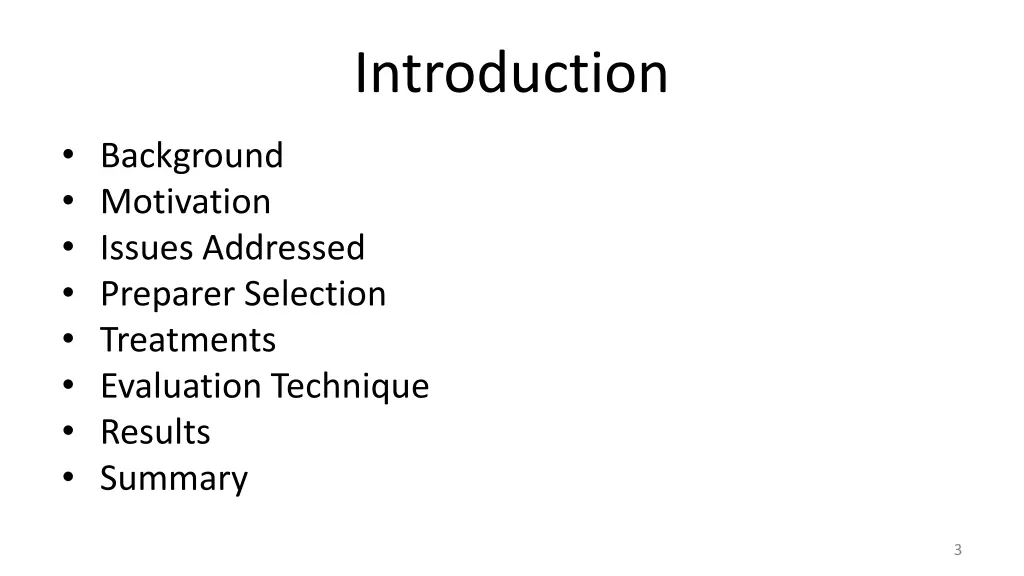 introduction