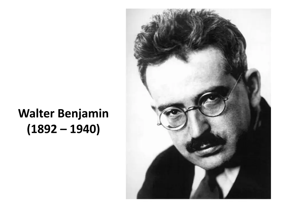 walter benjamin 1892 1940