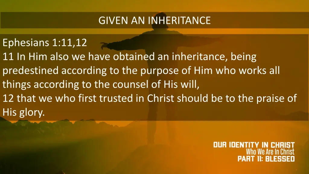 given an inheritance