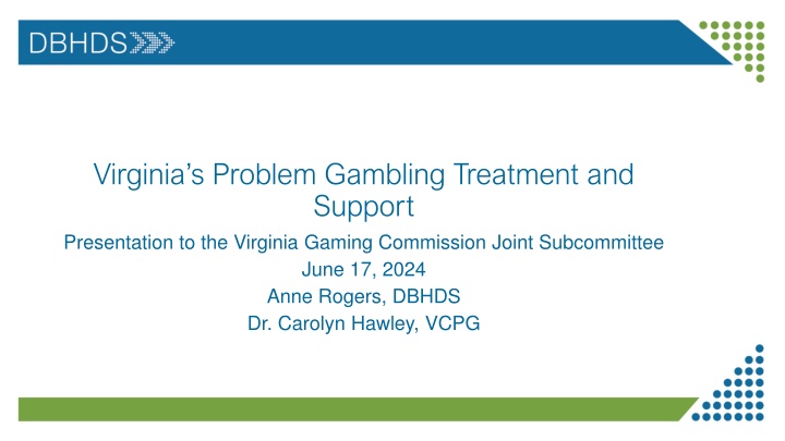 virginia s problem gambling treatment and support