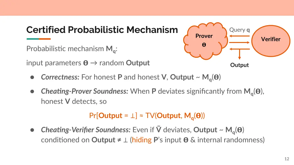 certified probabilistic mechanism