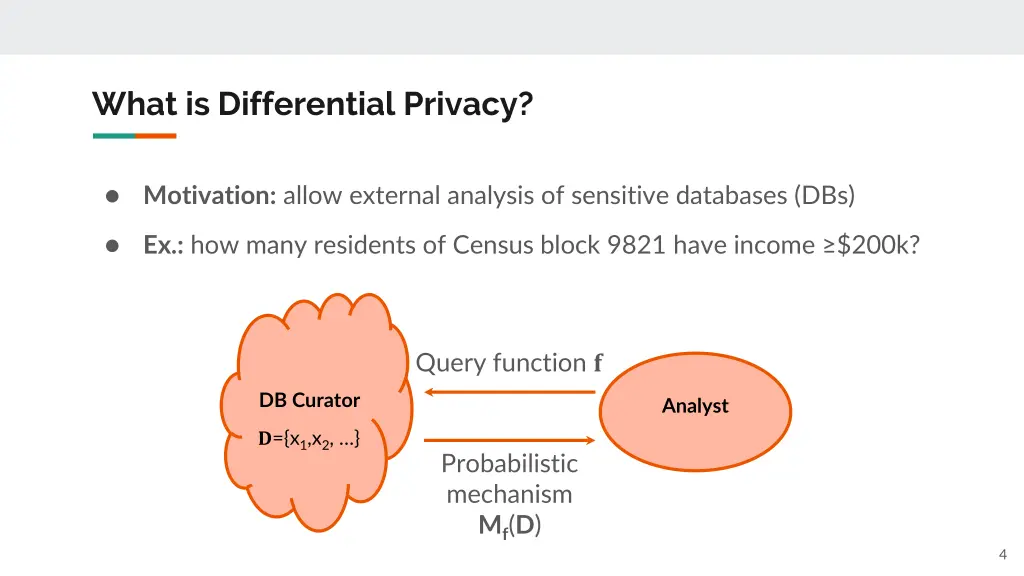 what is differential privacy 1