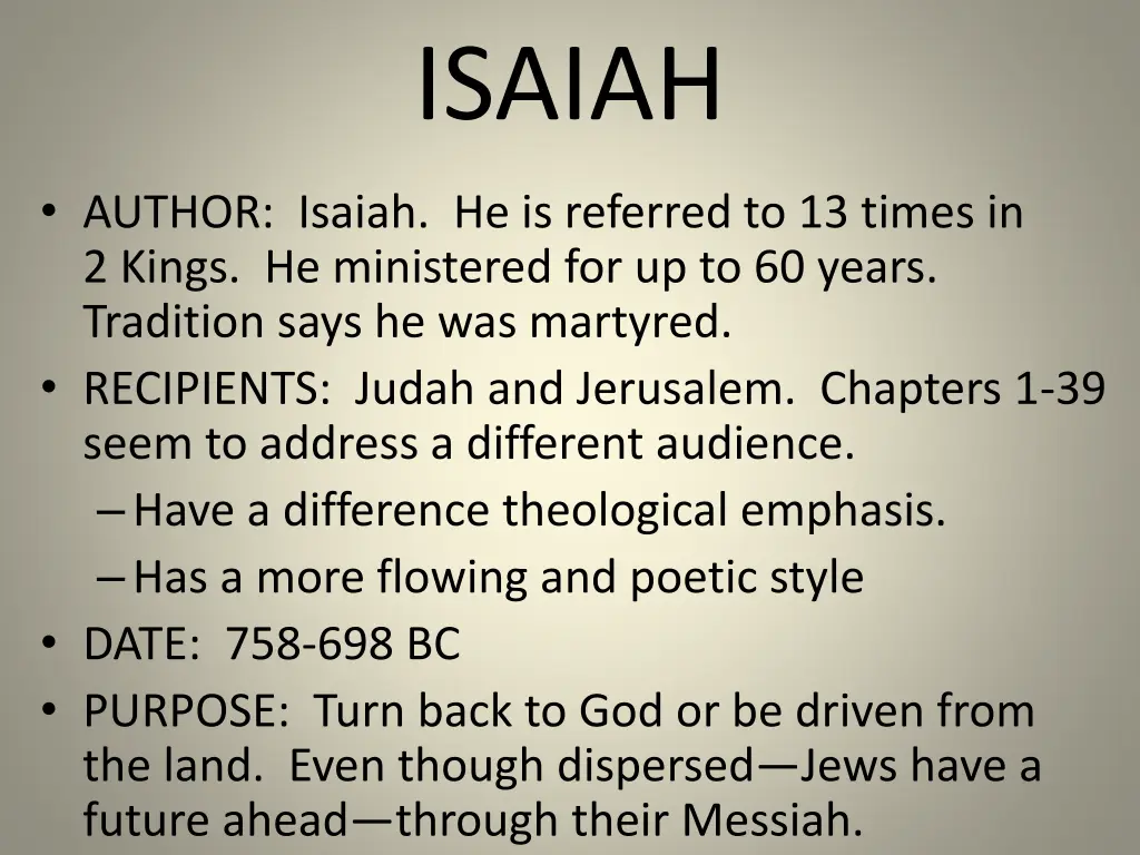 isaiah 1