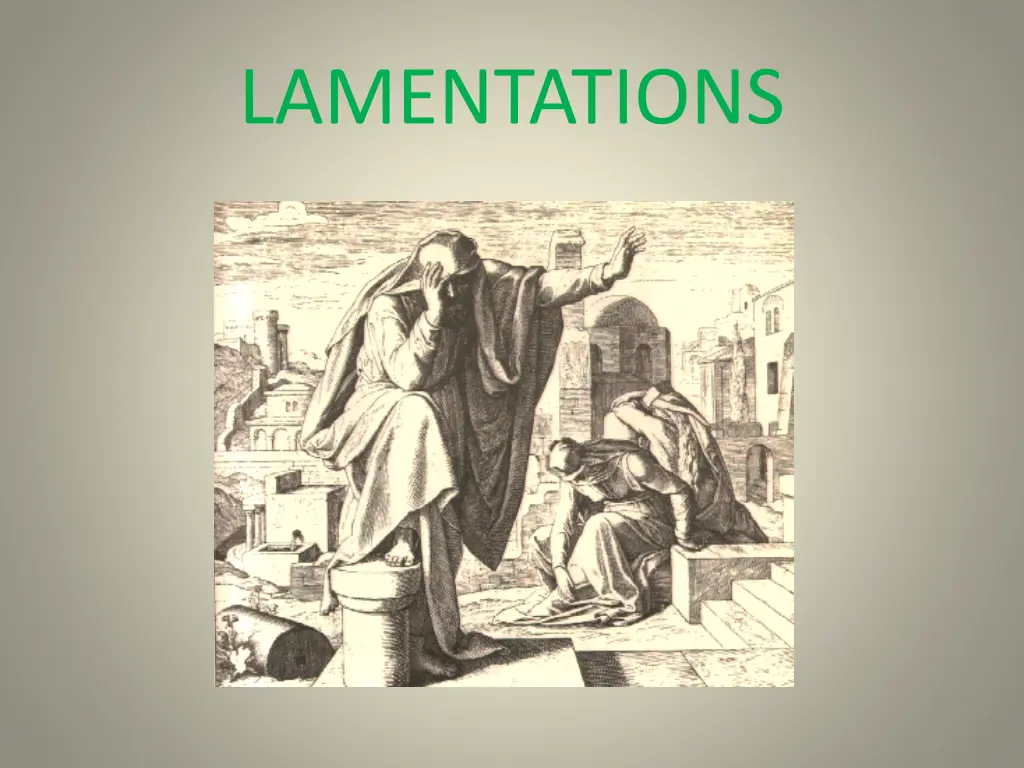 lamentations