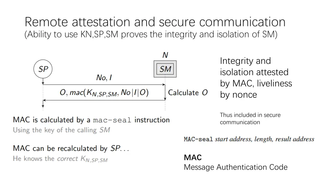remote attestation and secure communication 1