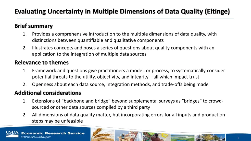 evaluating uncertainty in multiple dimensions