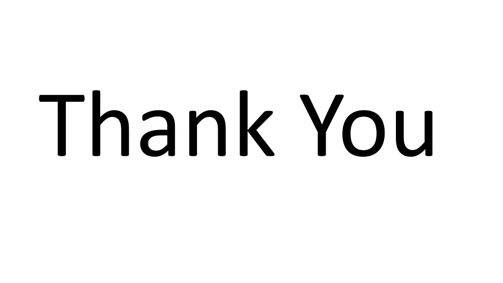 thank you