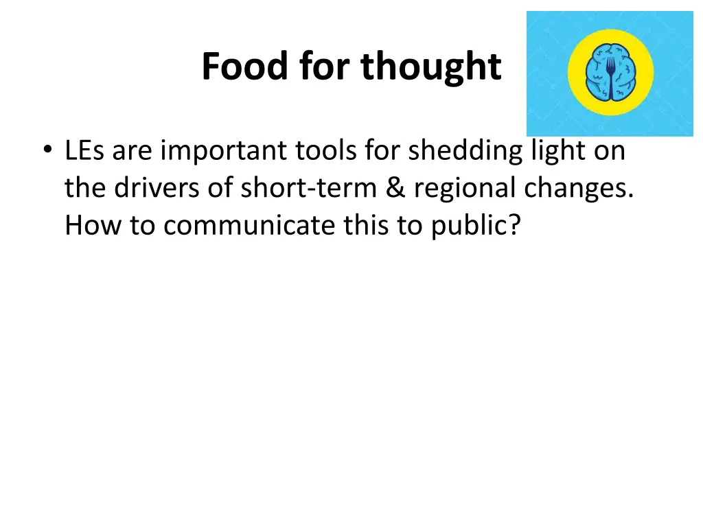 food for thought 1