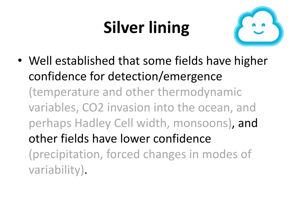 silver lining