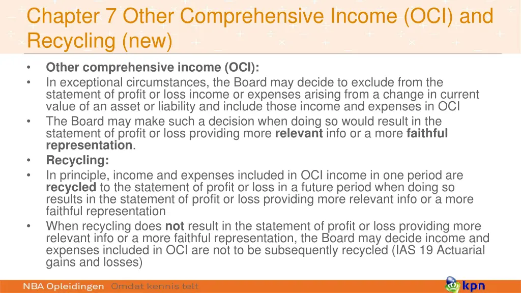 chapter 7 other comprehensive income