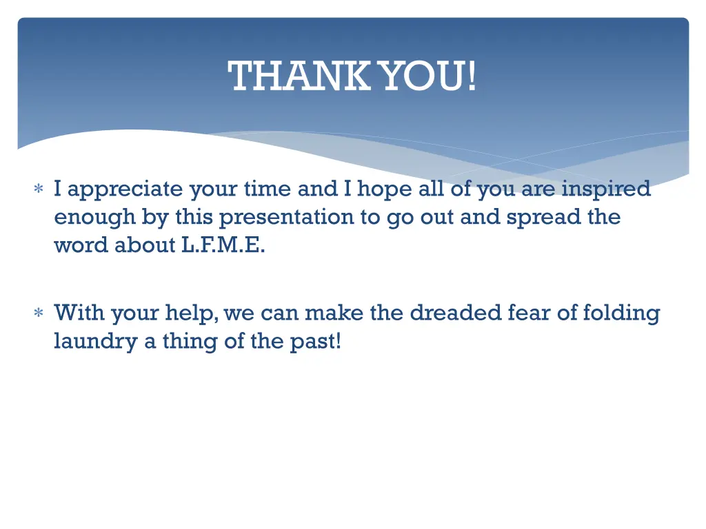 thank you