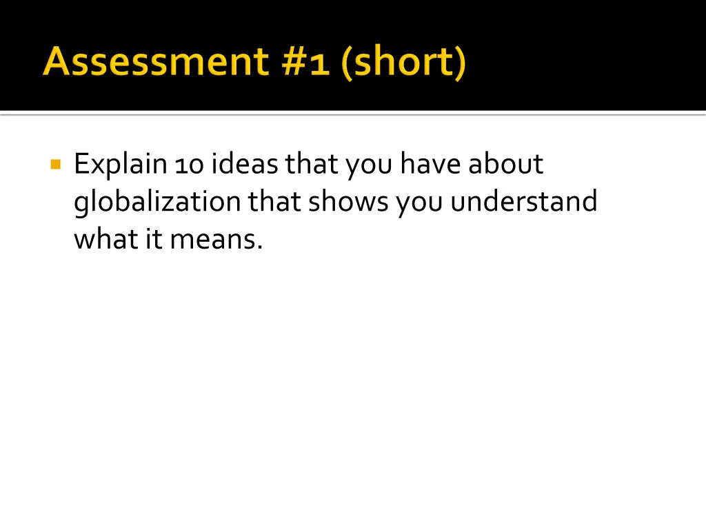 explain 10 ideas that you have about