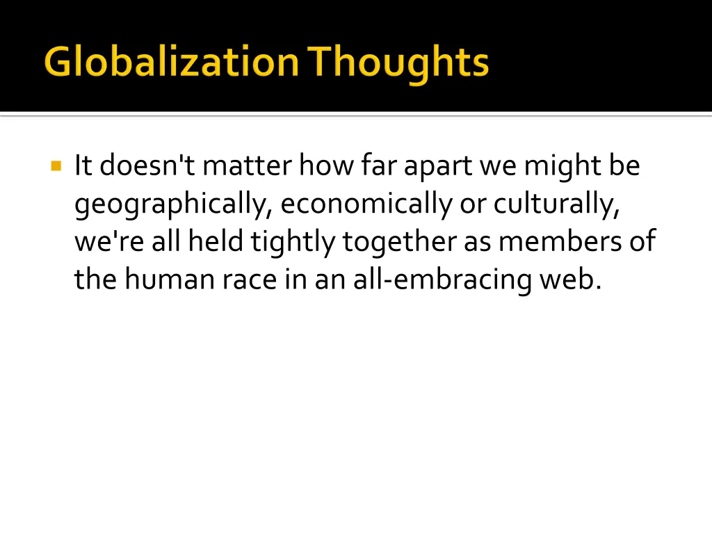 it doesn t matter how far apart we might