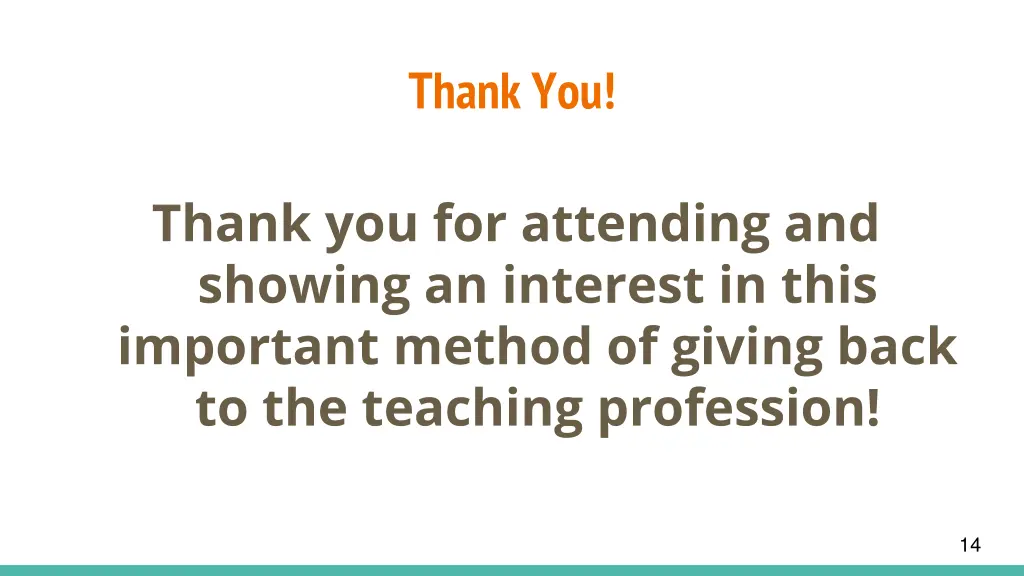 thank you