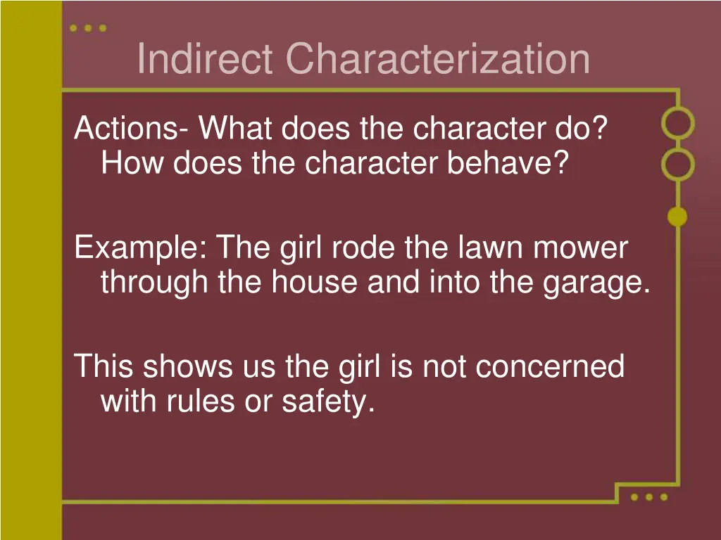 indirect characterization 4