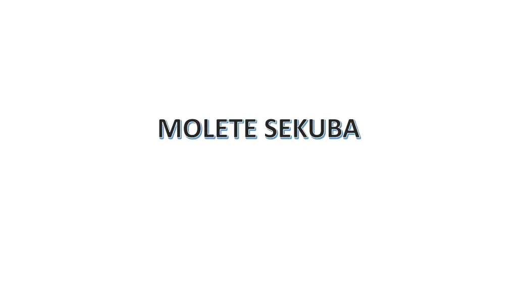 molete sekuba