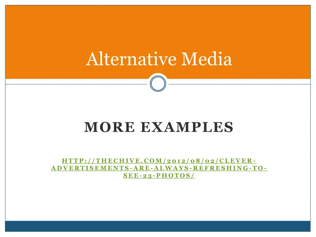 alternative media 1