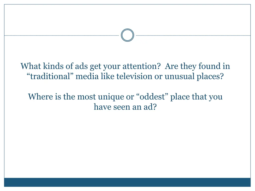 what kinds of ads get your attention are they