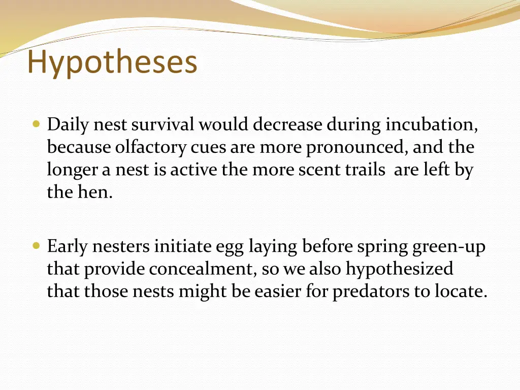 hypotheses