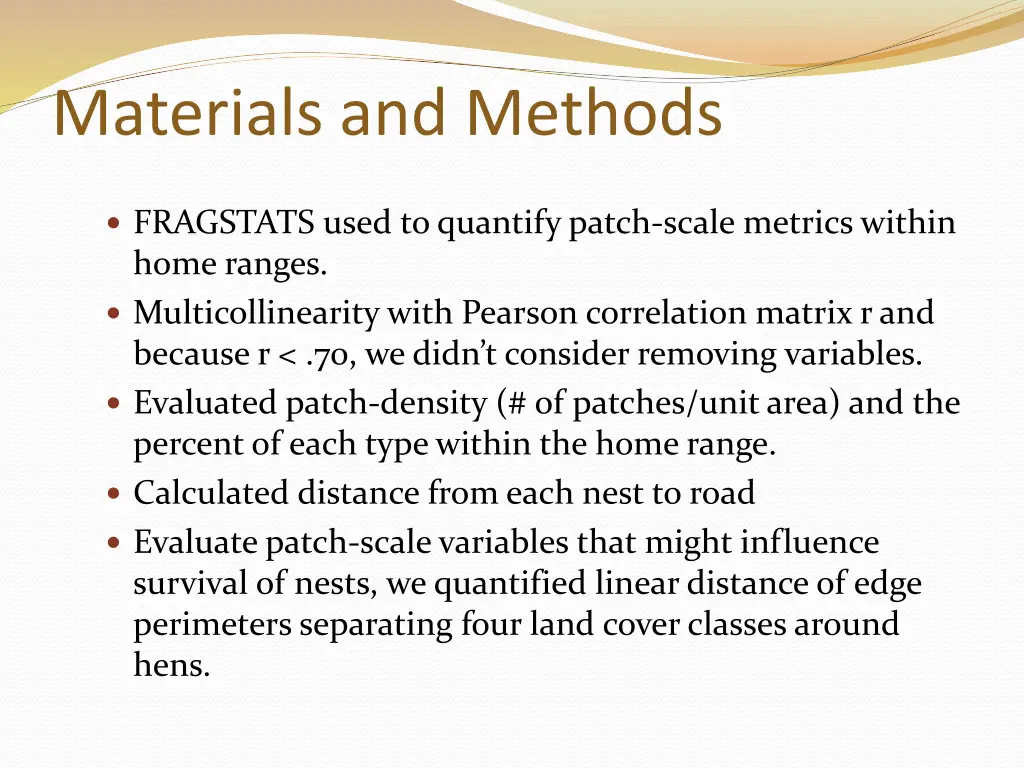 materials and methods 2