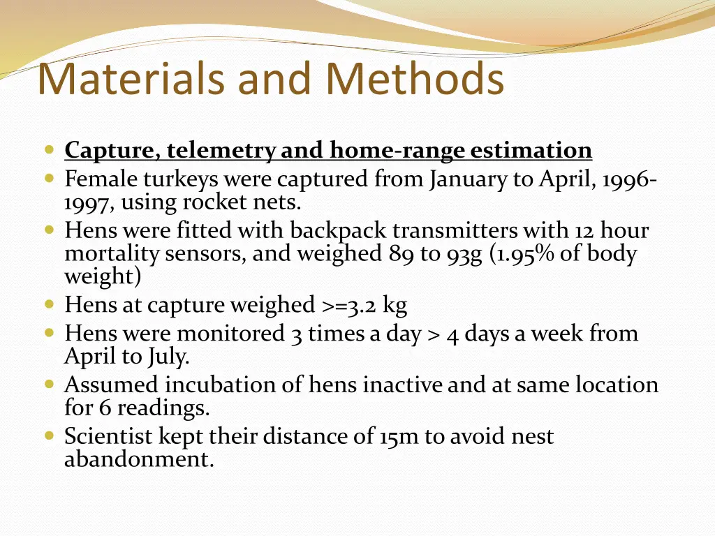 materials and methods