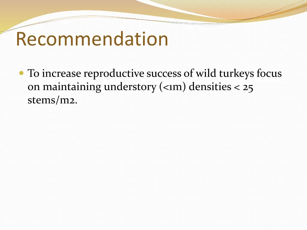 recommendation