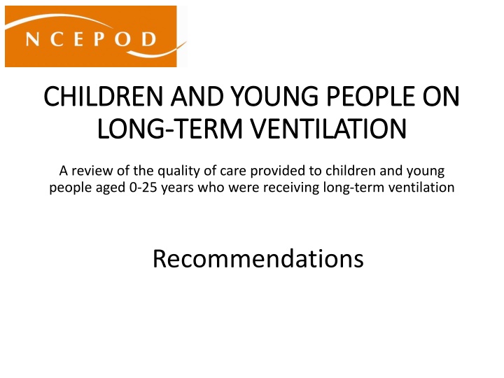 children and young people on children and young