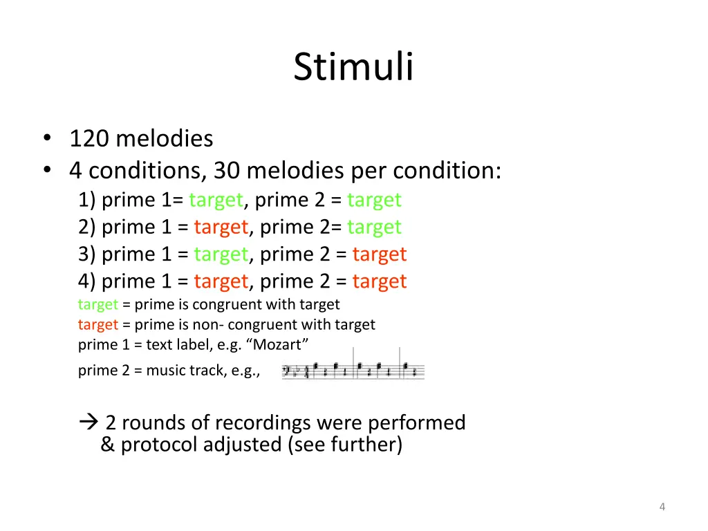 stimuli