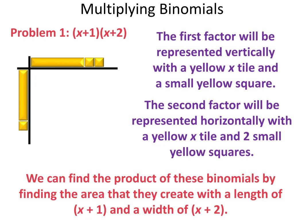 multiplying binomials