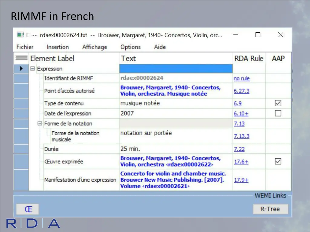 rimmf in french