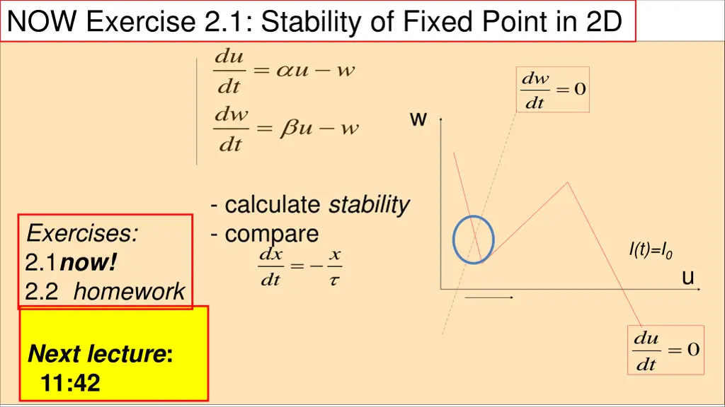 now exercise 2 1 stability of fixed point in 2d