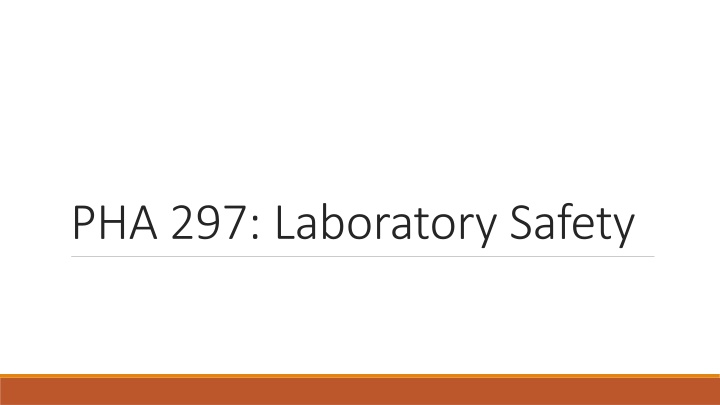pha 297 laboratory safety