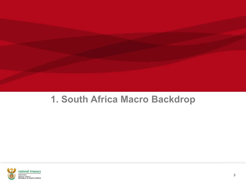 1 south africa macro backdrop