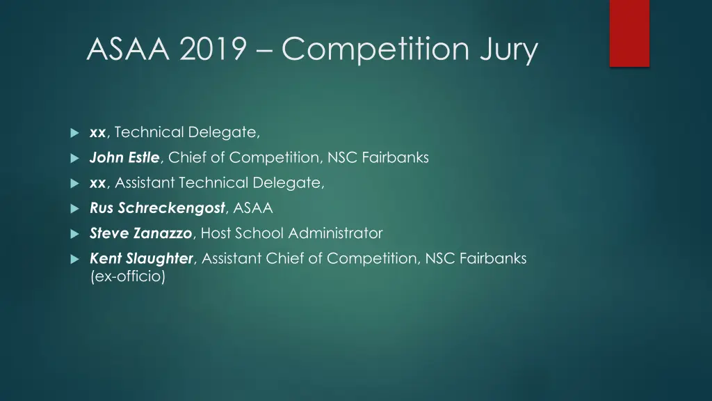 asaa 2019 competition jury