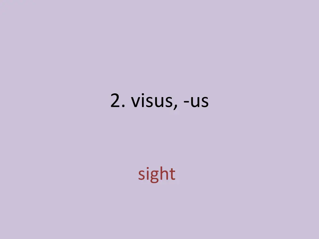 2 visus us 1